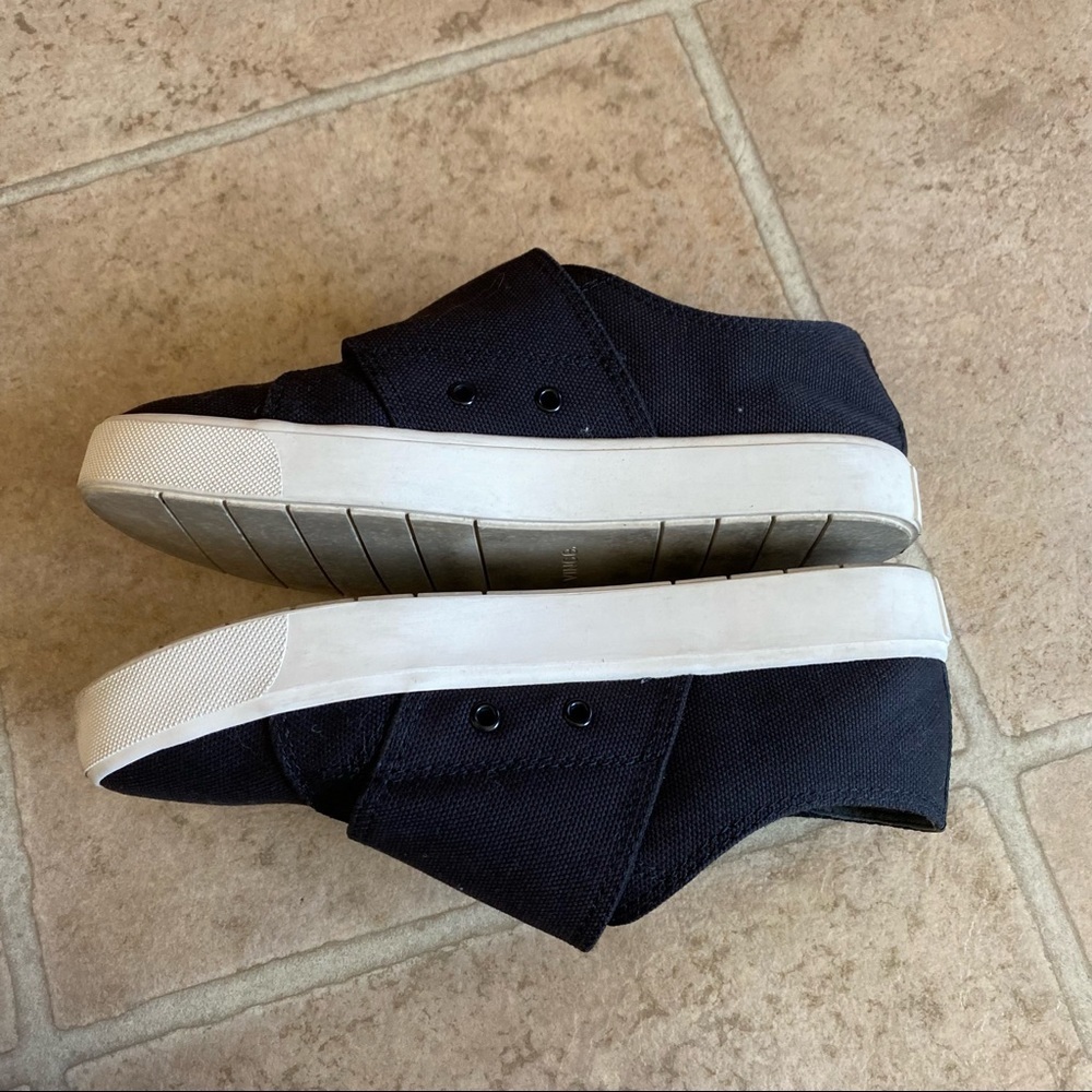 Vince Blair Velcro Canvas Slip On Sneakers Size 5 - Picture 6 of 7